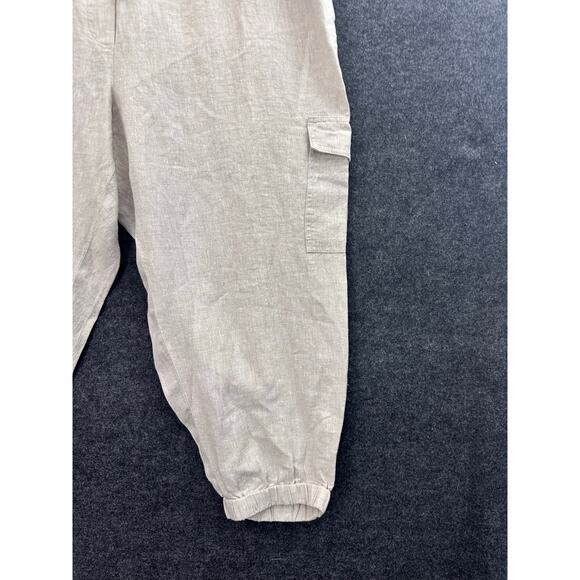 Talbots Tan Capris with Elastic Cuffs - Picture 3 of 10